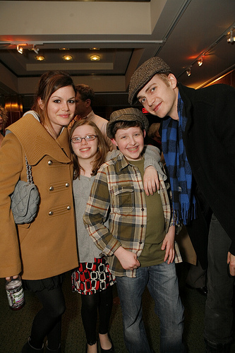 Hayden Christensen and Rachel Bilson attend Collegiate Chorale at Carnegie Hall.