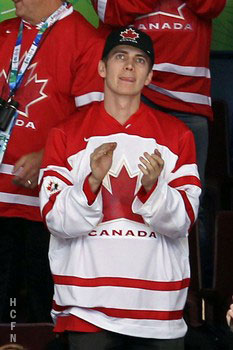 Hayden Christensen 2010 Vancouver Olympic Hockey Game.