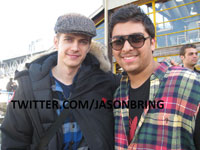 Hayden Christensen in Vancouver with fans