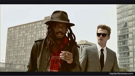 Hayden Christensen and K-OS in Zambony music video.