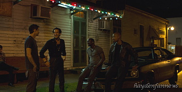 Hayden Christensen and Adrien Brody meet up with Akon and Tory Kittles for an American Heist.