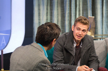 Hayden Christensen visits ET Canada during TIFF 2014 before the premiere of American Heist.