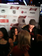 Hayden Christensen at Club Bud NHL Party