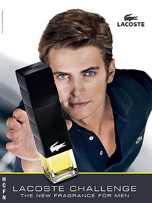 Hayden Christensen represents Lacoste Challenge to launch August 2009