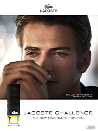 Hayden Christensen for Lacoste Challenge Ad