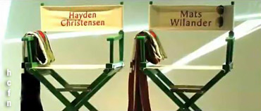 Hayden Christensen Macy's New York Lacoste Tennis Chairs