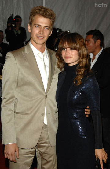 Hayden Christensen and Rachel Bilson at the Met Gala May 2008