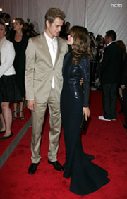 Hayden and Rachel at the Met Costume Gala 2008