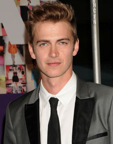 Hayden Christensen dressed in Richard Chai tux in New York at the 2010 CFDA Fashion Awards.