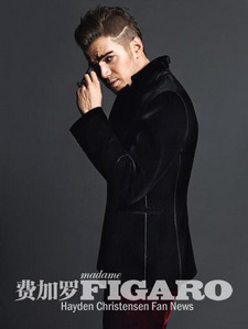 Hayden Christensen April 2014 issue of Madame Figaro China.