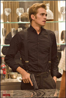 Hayden Christensen gets his gun in Takers.