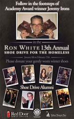 Hayden featured in Ron White Shoe Drive Poster
