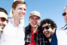 Hayden Christensen, Tove Christensen, Sarik Adreasyan and Gehvond Andreasyan, Russian Pavilion, 2013 Cannes.