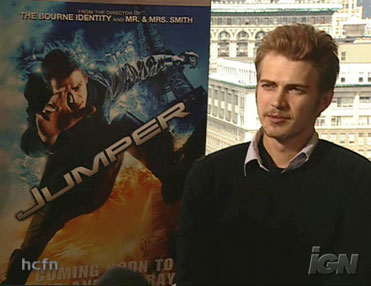 Hayden Christensen Jumper DVD interview