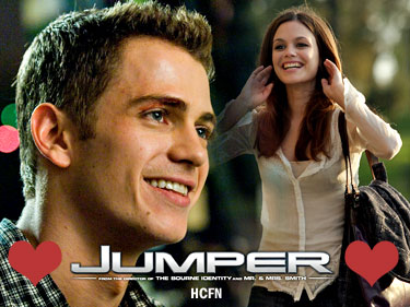 Jumper with Hayden Christensen and Rachel Bilson.