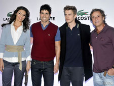 Hayden Christensen attends reception for Lacoste in Rio