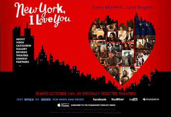 New York, I Love You Official U.S. Site