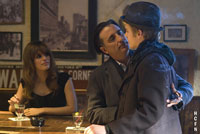 New York, I Love with Hayden Christensen (Ben) and  Andy Garcia (Garry) meet as Ben tries to talk to Molly in a bar