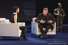 Hayden Christensen was interviewed by actress Joan Chen for China's CCTV6 Star Wars special.