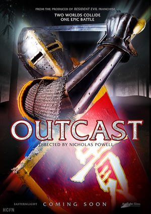 Hayden Christensen is a knight in shining armor rescuing a Chinese princess and her young brother in Outcast.