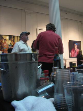 Hayden Christensen's Crying Men photo at New Orleans Museum of Art