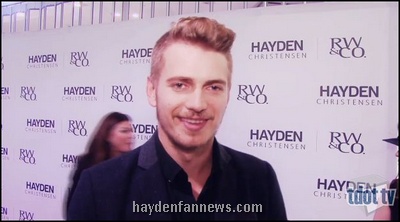 Hayden Christensen talks about his capsule collection in collaboration with RW&Co.