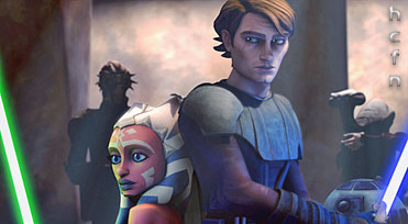 Anakin and Ahsoka Star Wars: Clone Wars