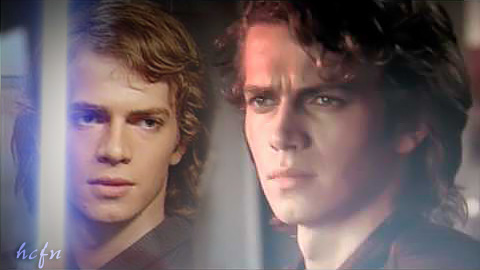 Hayden Christensen makes the decision to help kill Mace Windu in Star Wars Revenge of the Sith.