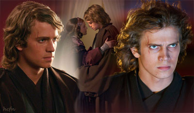 Hayden Christensen plays tragic hero Anakin Skywalker in Star Wars Episode III, Revenge of the Sith.