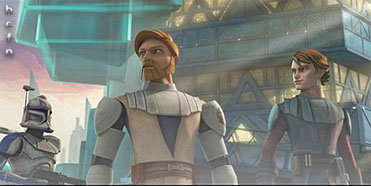 Anakin and Ahsoka Star Wars: Clone Wars