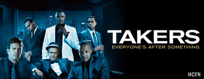 Takers coming soon to DVD, starring Hayden Christensen, Idris Elba, Paul Walker, T.I. and Matt Dillon.