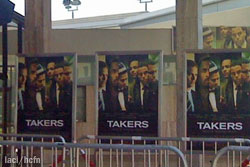 Takers Marquee on Sunset Blvd. - Hayden Christensen News