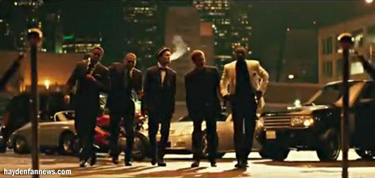 Takers crew including Hayden Christensen