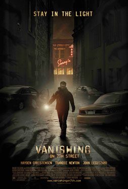 Hayden Christensen tries to stay in the light in Vanishing on 7th Street