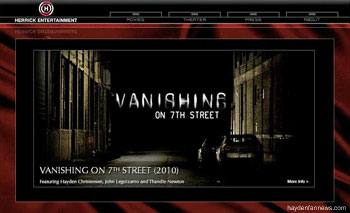 Vanishing on 7th Street from Herrick Entertainment starring Hayden Christensen